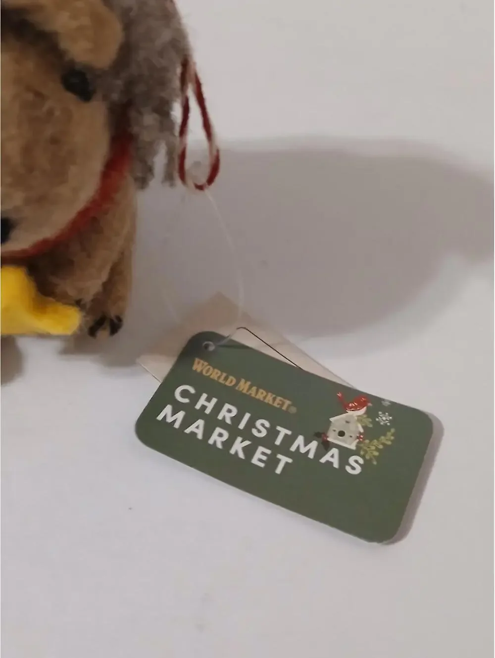 world market christmas market Hedgehog Ornament